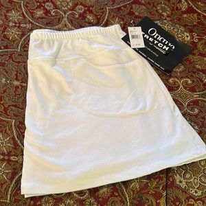 White Summer Skort